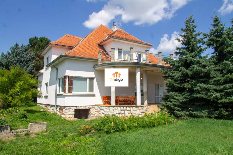 INVESTIČNÁ PRÍLEŽITOSŤ – Na predaj Komplexné centrum v Nitre  - Rodinný dom na ulici Pod sokolom v Nitre obklopený zeleňou a ihličnatými stromami.