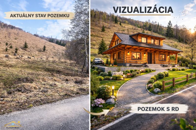 REZERVOVANE!! Predaj: Stavebný pozemok v obci Oščadnica