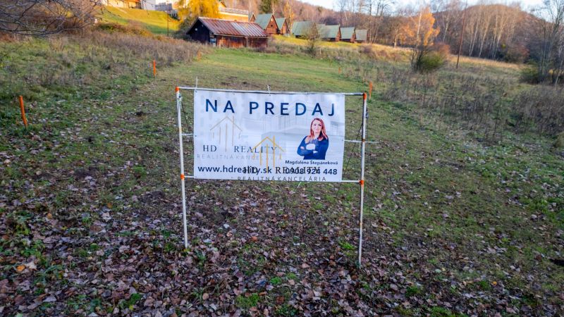 Predaj, pozemok vhodný na rekreačnú výstavbu, Počúvadlo