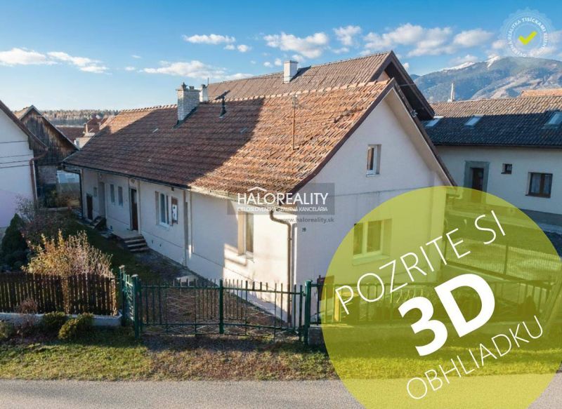 Predaj, rodinný dom Pribylina - EXKLUZÍVNE HALO REALITY