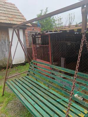 Na predaj rodinný dom Kosihovce - Hojdačka v záhrade rodinného domu na ulici Kosihovce v Kosihovciach.