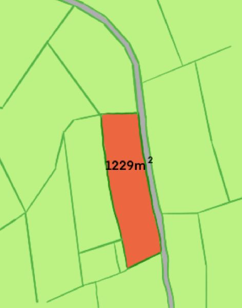 Na predaj Rekreačný stavebný pozemok Oščadnica, 1229 m2