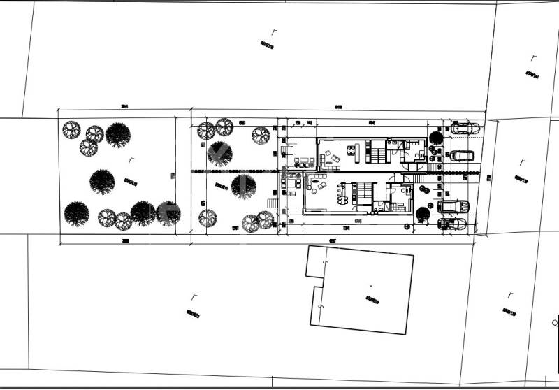 Stavebný pozemok na RD /dvojdom, pri lese za traťou, 1170m2, všetky IS - Architektonický plán pre dom na Borovicovej ulici v Lozorne na Pozemky - bývanie.