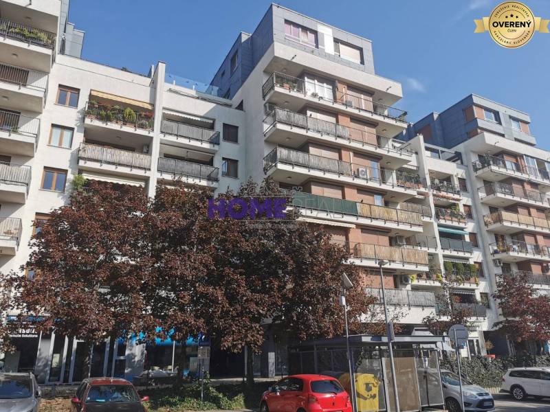 SLNEČNÝ KOMPLETNE ZARIADENÝ 2 IZB. BYT PRI ŠTRKOVECKOM JAZERE.  - Bytový dom so zeleňou na ulici Drieňová, Bratislava - Ružinov, parkovacie miesta vpredu.