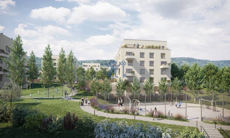 Na predaj 3-izbový byt s balkónom - B4 - Pohodlné bývanie v Bratislave - Rači, 2-izbový byt so športovým areálom a zeleňou.