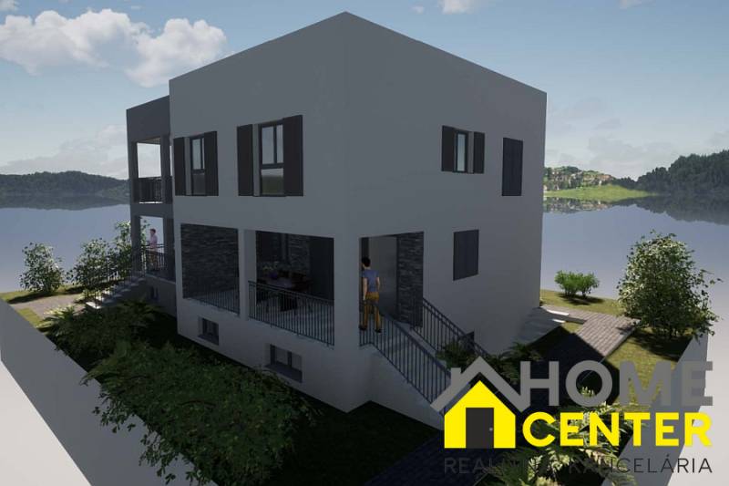 NA PREDAJ rozostavaný dom / 303 m²/na ostrove ČIOVO - Rekreačný apartmán v Čiove s výhľadom na more a okolitou zeleňou.