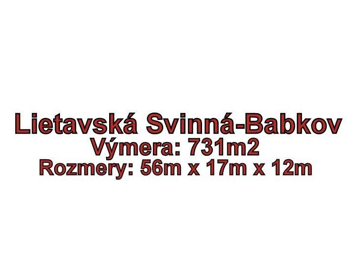 LIETAVSKÁ SVINNA  - BABKOV  pozemok s výmerou 731m2, okr. Žilina - Reality, Lietavská Svinná-Babkov: Pozemky bývanie, výmera 731 m², rozmery 56x17x12 m.