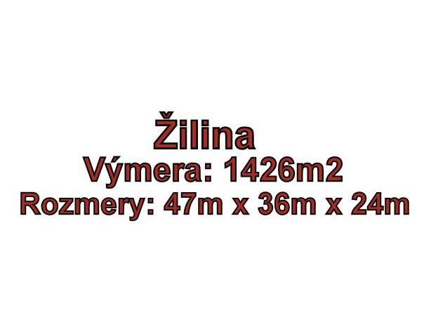 Pozemok s výmerou 3510m2  - ŽILINA - Žilina ponúka overené komerčné pozemky o rozlohe 1426 m², rozmery 47x36x24m.