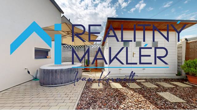 PREDANÉ - Exkluzívne na predaj rodinný dom v Stupave - Rodinný dom v Stupave s terasou, vírivkou a kamienkovou záhradou.