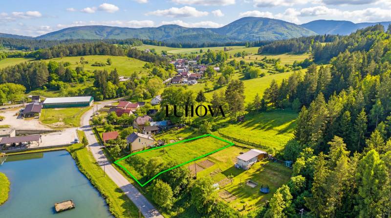 ĎURĎOVÉ_pozemok na výstavbu RD - Pozemky - bývanie v Ďurďovom, Považská Bystrica, obklopené zeleňou a prírodou.