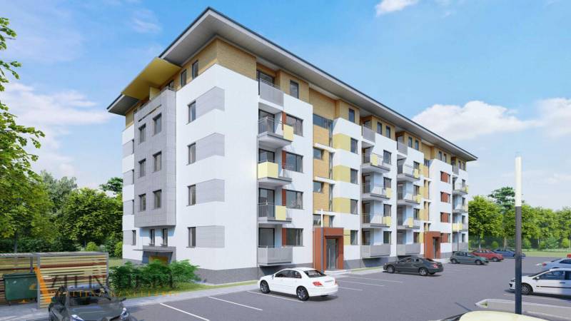 NA PREDAJ 3 IZBOVÉ BYTY DUNAJSKÁ STREDA - Bytový dom na ulici Júliusa Lőrincza, parkovanie, balkóny, zeleň, 2-izbové byty.