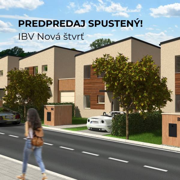 Elegancia, pokoj a nový začiatok na dosah mesta - Moderné rodinné domy v Zlatých Moravciach, IBV Nová štvrť, s parkovacím priestorom.