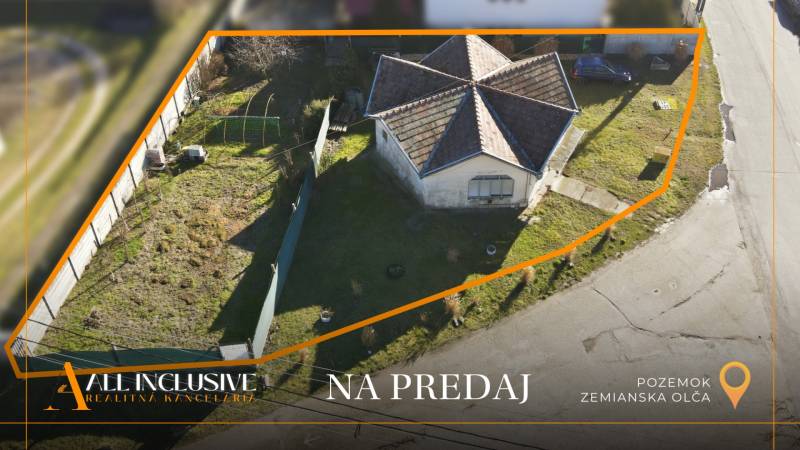 Na predaj stavebný pozemok (778 m²), Zemianska Olča - Pozemky - bývanie v Zemianskej Olči s domom a záhradou na predaj.