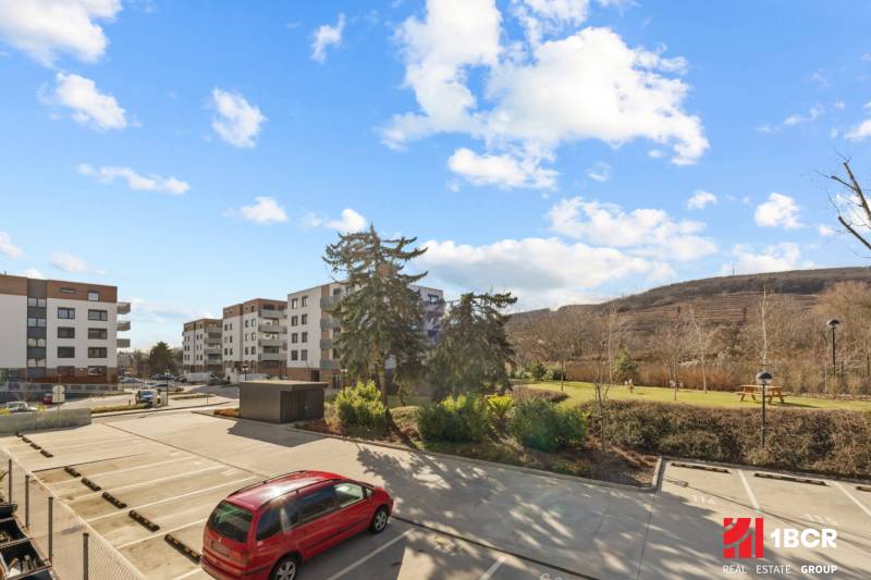 PROJEKT POD VINICOU | 4-IZB. BYT, UZAVRETÝ AREÁL, HOLOBYT, NOVOSTAVBA - Parkovisko a rezidenčné budovy na Skalickej ceste v Bratislave - Novom Meste.