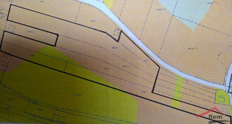 Pozemky na predaj Vráble, 11015 m2 - Plán pozemkov v oblasti Rekreačné pozemky vo Vrábľoch na ulici Vinice.