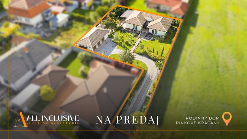 NA PREDAJ 4-IZB NOVOSTAVBA S TROJGARÁŽOU, PIN. KRAČANY - Rodinný dom na predaj v Pinkových Kračanoch, Dunajská Streda s upravenou záhradou.