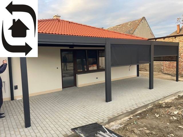 Rodinný dom na Devätinovej ulici na prenájom - Rodinný dom v Bratislava - Podunajské Biskupice na Devätinovej ulici má krytú terasu.