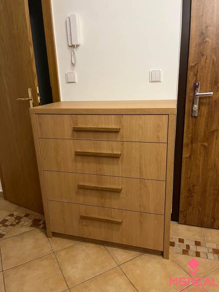 3i byt za cenu 2i bytu, Staré Mesto - Chodba v 3-izbovom byte so skrinkou a dlažbou.