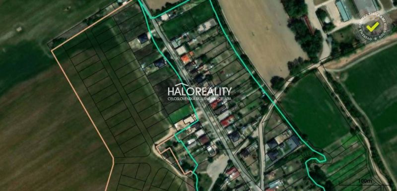 Predaj, pozemok pre rodinný dom 931 m2 Horná Krupá...