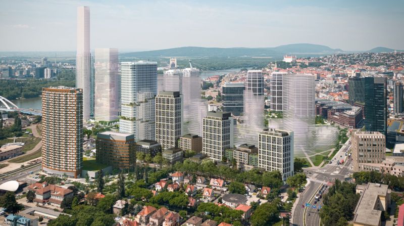 PREDAJ 2i bytu v luxusnom projekte Downtown Yards, BA II