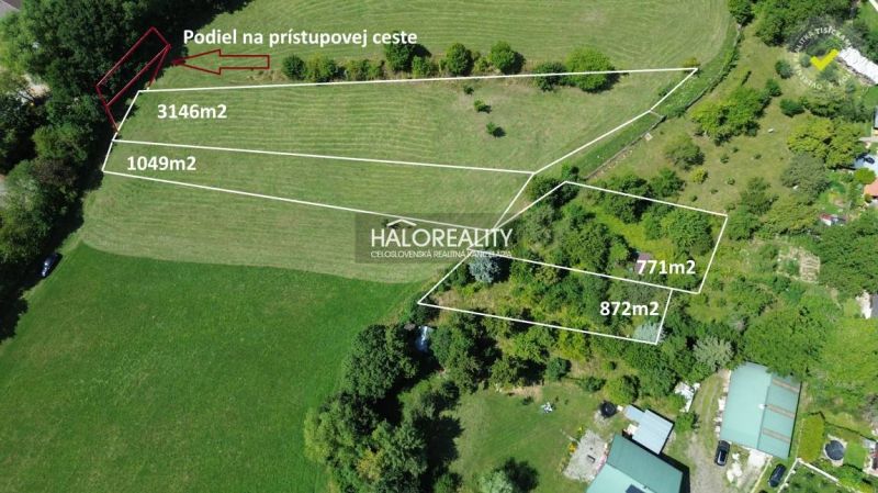 Predaj, pozemok pre rodinný dom 5838 m2 Badín - EX...