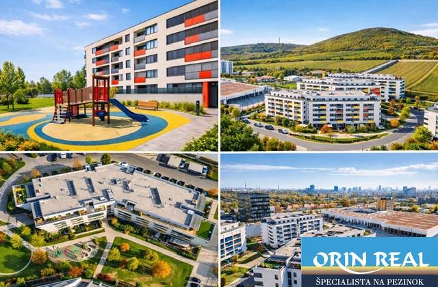 Na predaj 1,5 izbový apartmán v BA III Malokrasňanská 42,34m2 - Bytový komplex na Malokrasňanskej ulici v Bratislave - Rači so zeleňou a ihriskom.