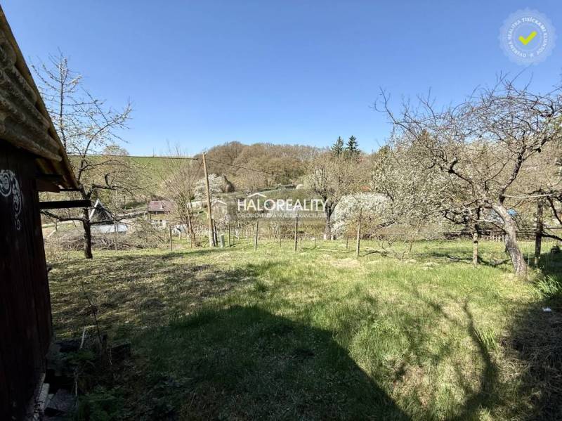 Predaj, záhradná chata Rimavská Sobota, Tormáš - EXK... - Záhrady v Rimavskej Sobote s trávnikom a stromami, výhľad na okolitú krajinu.