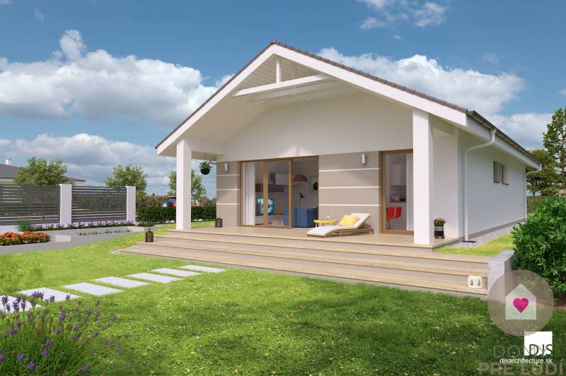 Krásny 4 izbový RD bungalov 101,65 m2 na pozemku 531 m2, Senec - Rodinný dom na Karasovej ulici v Senci má trávnatý dvor s terasou.