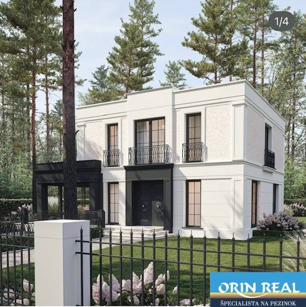 ATRAKTÍVNA MODERNÁ 5 IZB.ROZOSTAVANÁ VILA na KOLIBE - Rodinný dom na Sudovej ulici v Bratislave - Kramáre obklopený borovicovým lesom.