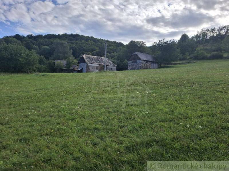 Veľký pozemok v srdci prírody pri Hornom Tisovníku - Zelená lúka s vidieckou stavbou v Hornom Tisovníku, vhodné pre Pozemky - bývanie.