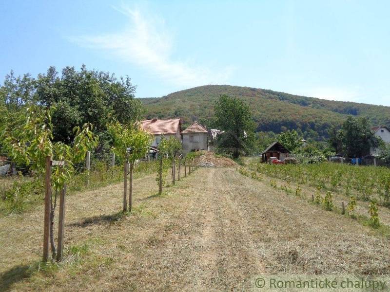 CENA DOHODOU Menší domček v príjemnom prostredí obce Šiatorská Bukovin - Rodinný dom v Šiatorskej Bukovinke s veľkou záhradou a vinohradom, obklopený prírodou.