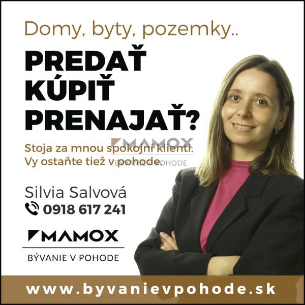 Kúpime 2i byt v Nitre. Ponúknite! - Ponuka predaja, kúpy alebo prenájmu nehnuteľností s kontaktom na Silviu Salvovú.