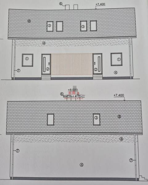 4iz  Novostavba Sasinkovo v Štandarde - Projekt rodinného domu v Sasinkove na ulici Sasinkovo s jednoduchou strešnou konštrukciou.