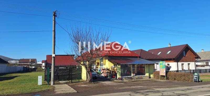 NA PREDAJ  Zabehnutá prevádzka v obci Kamenica nad Cirochou - Obchodné priestory na ulici Osloboditeľov 193 v Kamenici nad Cirochou so skladom a plotom.