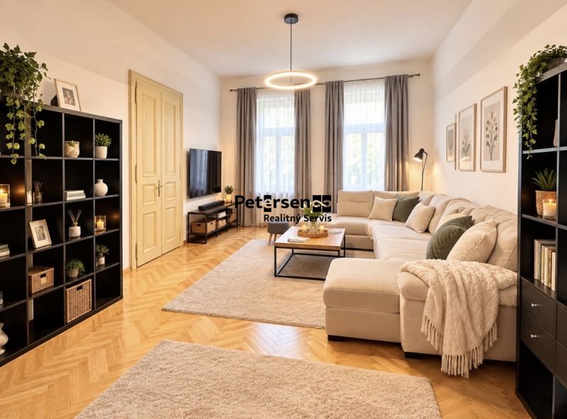 NA PRENÁJOM EXKLUZÍVNY 3-IZBOVÝ BYT V CENTRE MESTA, DREVNÝ TRH