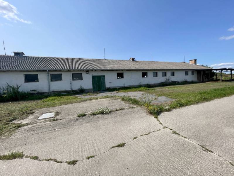 Kostolné Kračany - skladové - prevádzkové priestory na predaj za cenu  - Výrobné priestory na Amadeho Kračany v Kostolných Kračanoch s asfaltovou plochou a trávou.
