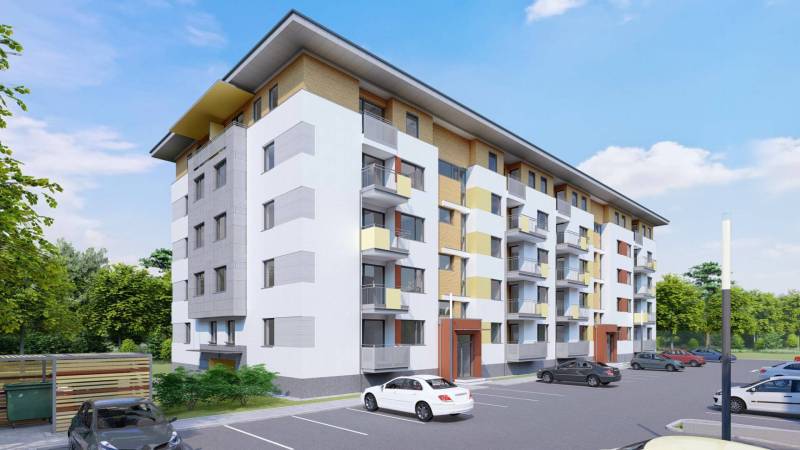 Úžasné 2 a 3 - izbové byty v obytnom parku KISERDŐ LAKÓPARK - Bytový dom so zástavbou v prírodnom prostredí na ulici neuvedené, ponúka 2-izbový byt.