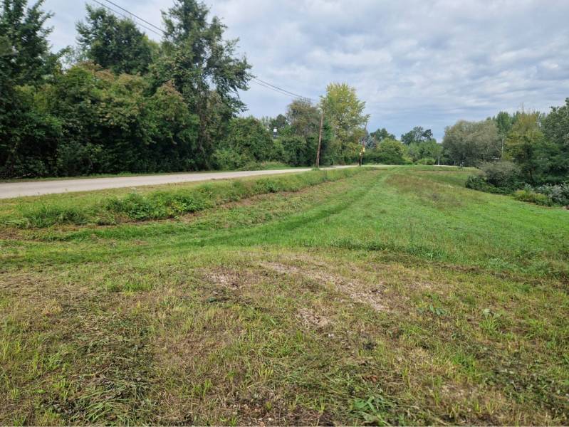 Na predaj rekreačný pozemok pri Dunaji - Gabčíkovo - Prírodné prostredie Gabčíkova, trávnaté pozemky - bývanie, lemované cestou a stromami.