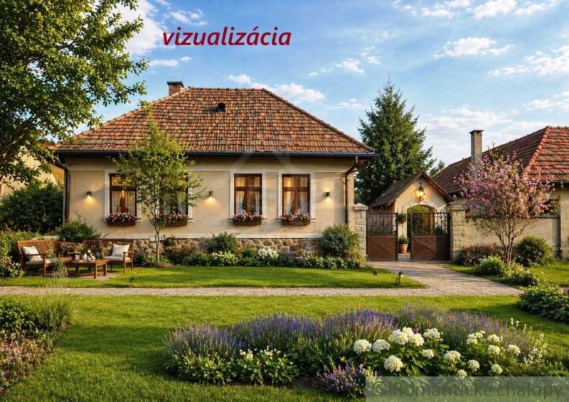 Usadlosť s dvoma domami na 1648m2 pozemku - Šahy, časť Tešmák