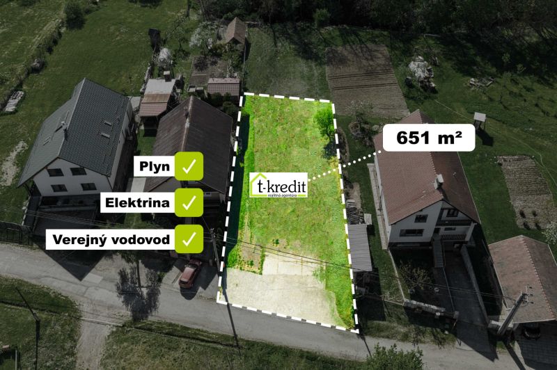 !!! TOP PONUKA !!! PREDAJ - STAVEBNÝ POZEMOK - ČARADICE