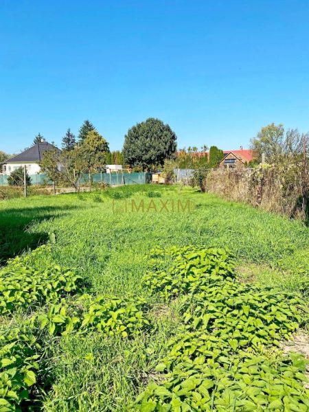 Exkluzívna šanca! Stavebný pozemok vo Vlčanoch, len na skok od Šale. - Záhrada v obci Vlčany pri rodinnom dome, obklopená trávou a rastlinami.