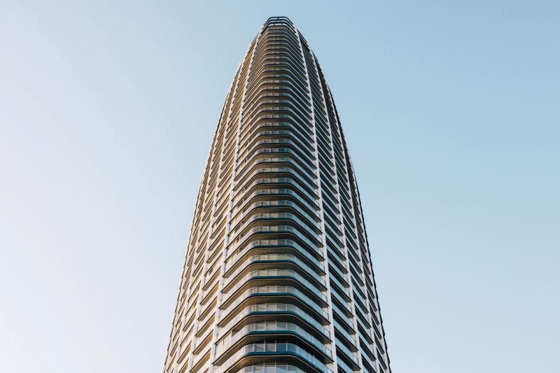 EUROVEA CITY - Výstavba bytov v Bratislave - Ružinove na Pribinovej ulici, moderná architektúra.