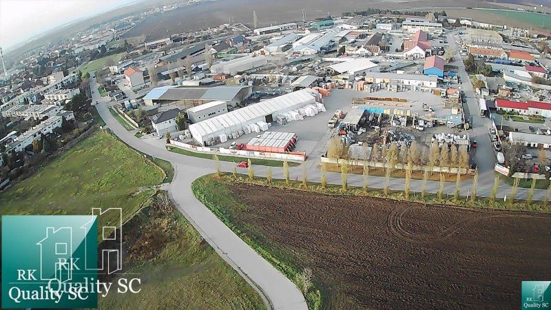 SENEC - NA PREDAJ stavebný pozemok pre šport a rekreáciu - pre develop - Letecký pohľad na priemyselnú zónu v Senci, Slnečné jazerá sever, pozemky - bývanie.