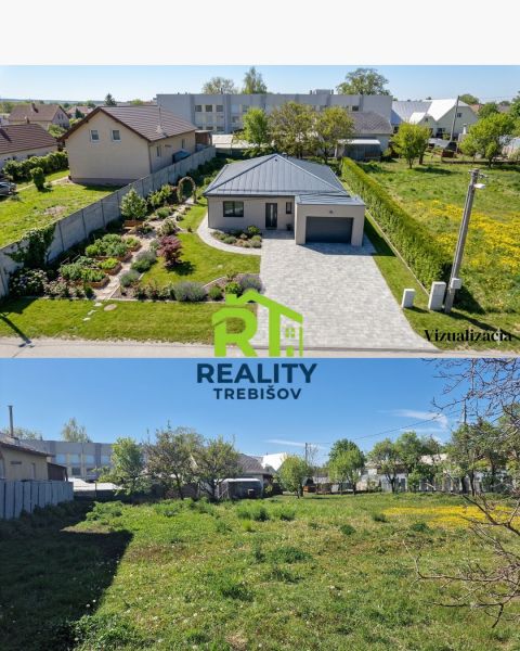 PREDAJ – Stavebný pozemok 516 m², Nižný Žipov, ul. Východná - Rodinný dom a záhrada na pozemku pre bývanie vo Východnej ulici, Nižný Žipov.