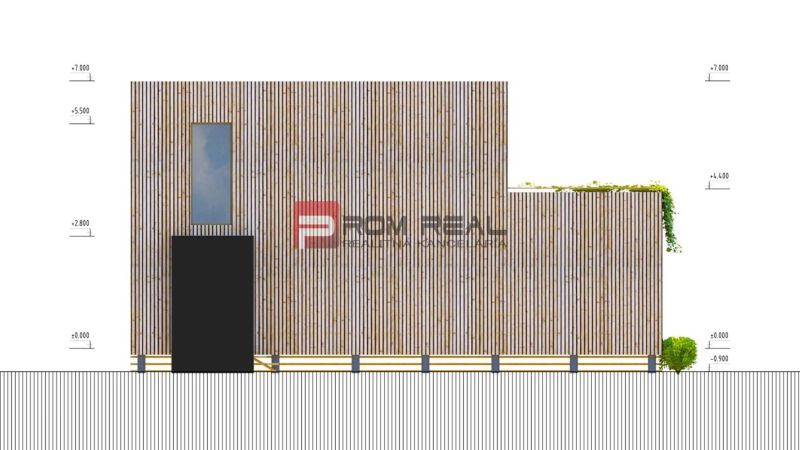 PREDAJ nádherný pozemok Borinka všetky siete + super výhľad - Drevostavba na pozemku v Borinke s minimalistickým dizajnom, vhodná pre bývanie.