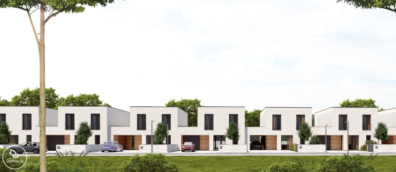 NA PREDAJ: Stavebný pozemok s projektom RD v Skalici - Radová výstavba domov na ulici Čulenova v Skalici, vhodná pre Pozemky - bývanie.