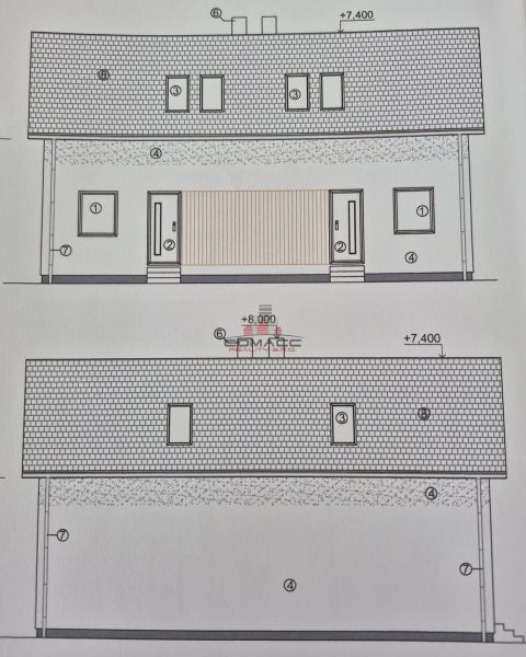 4iz Novostavba Sasinkovo v Štandarde - Projekt rodinného domu v Sasinkove na ulici Sasinkovo s jednoduchou strešnou konštrukciou.