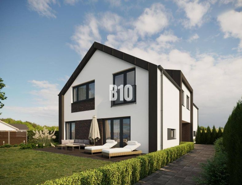 Stavebný pozemok 800 m² v Marianke + projektová štúdia | okamžitá vízi - Rodinný dom v Marianke na pozemku na bývanie s terasou a záhradou.