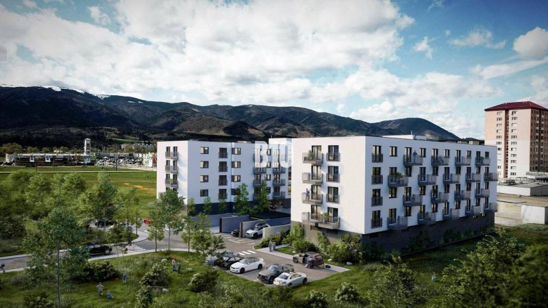 3 izbový byt na prenájom v novostavbe Byty-Košúty - Novostavba na Košútskej ulici v Martine obklopená zeleňou a horami.