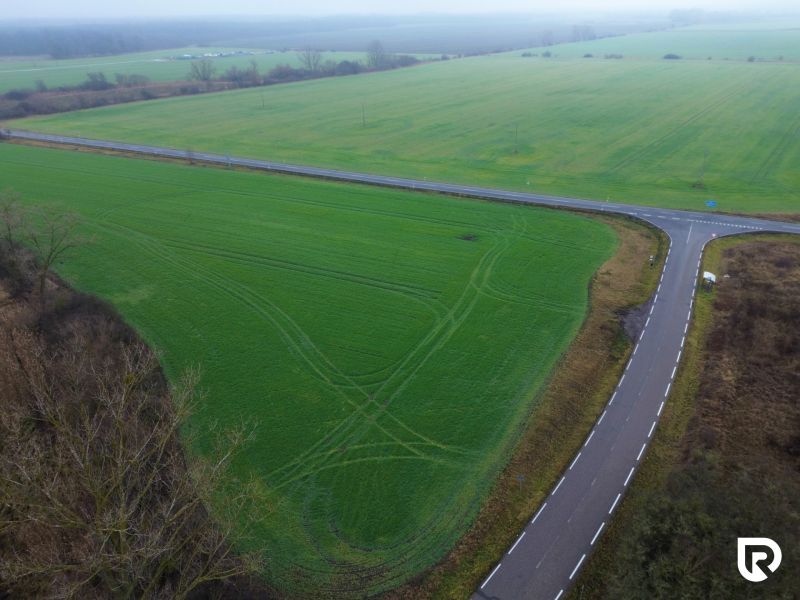 Priemyselné pozemky | 5722 m² + Bonus 2464  | Malacky - Záhorská Ves: Zelené pozemky na komerčné využitie pri asfaltových cestách v prírodnom prostredí.